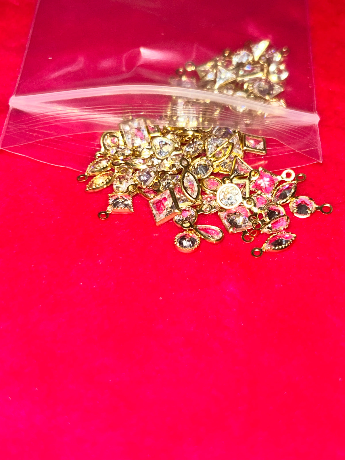 Small gold charms