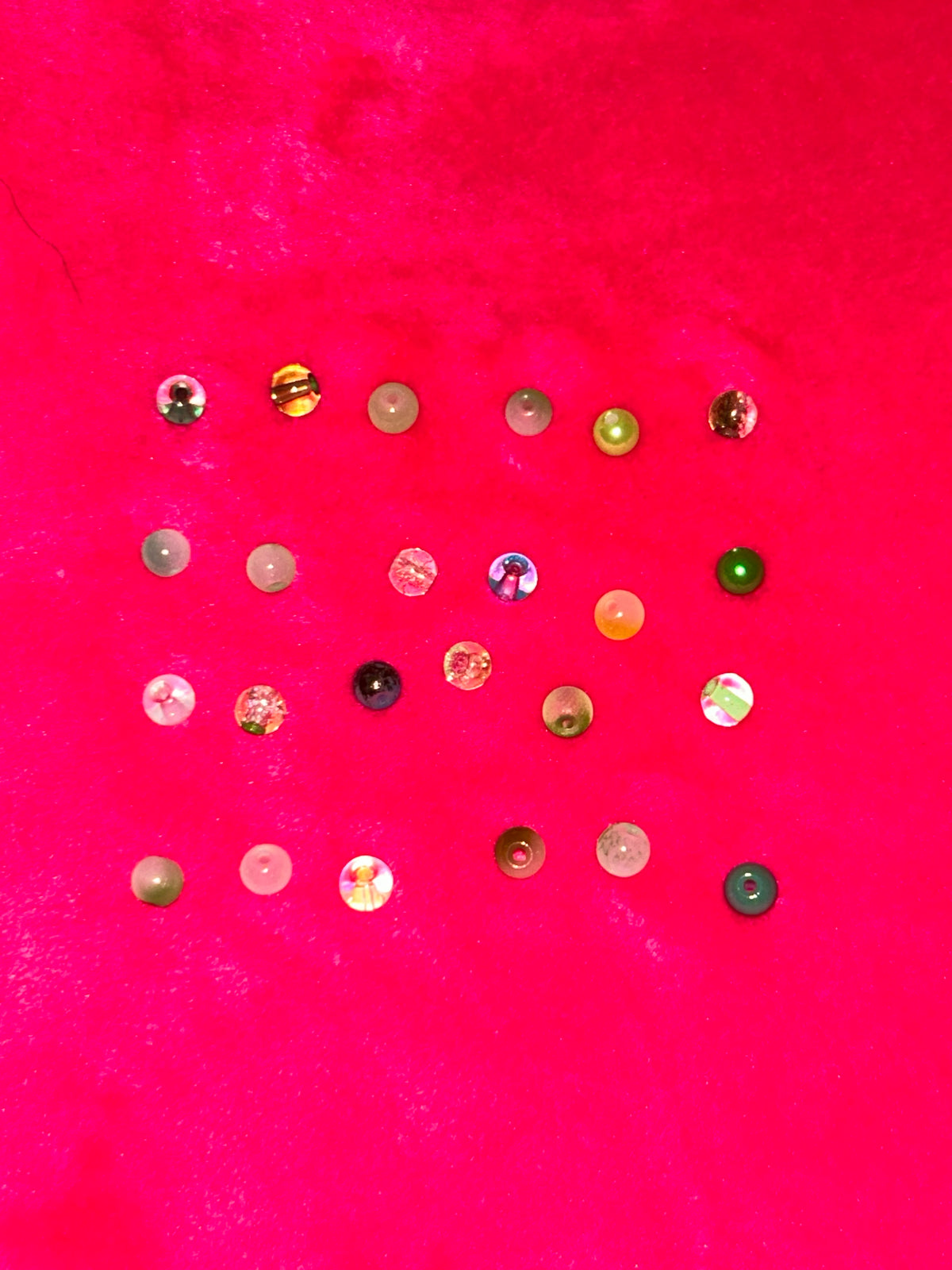 Gold beads