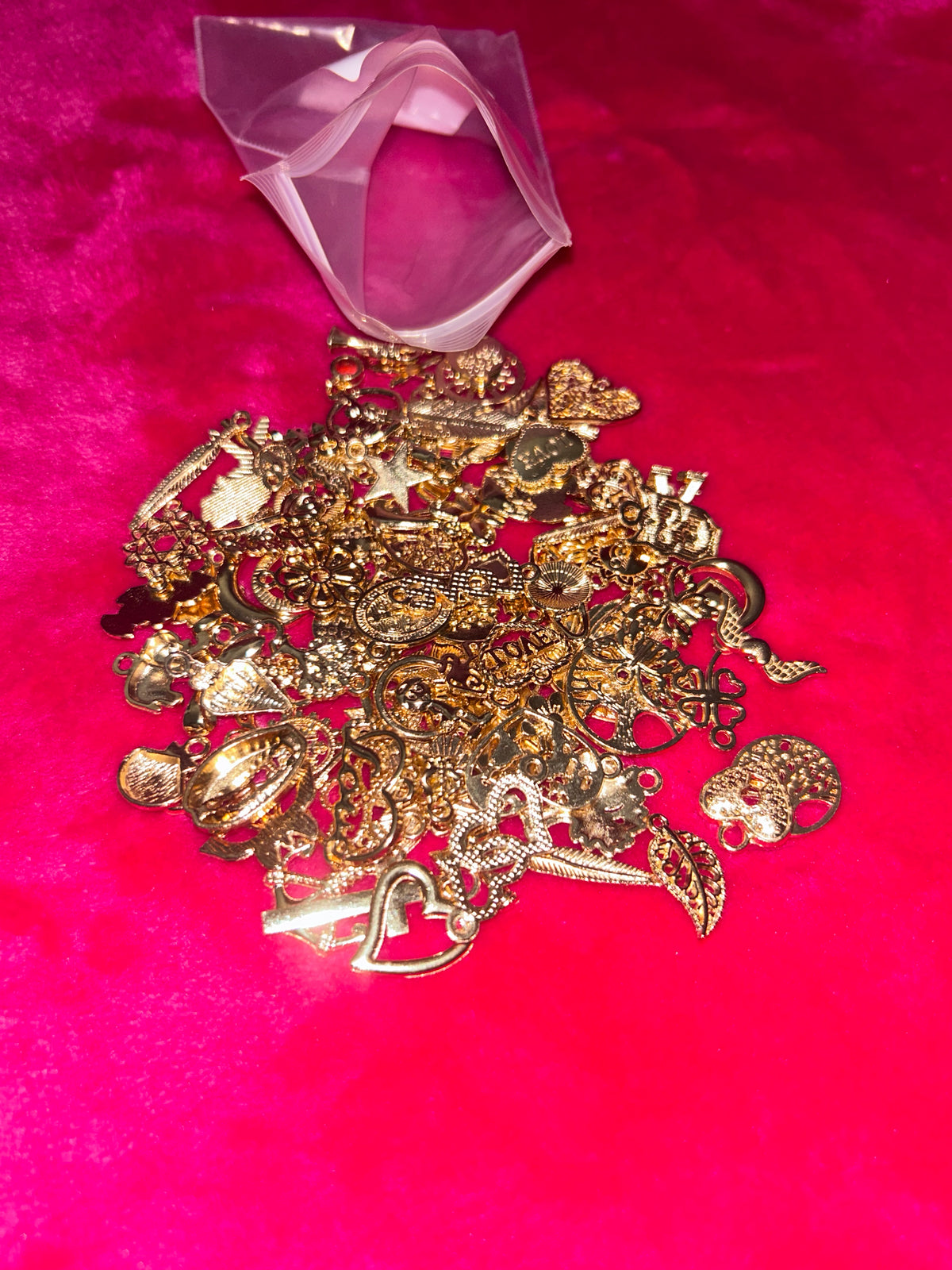 Gold mystical charm mix